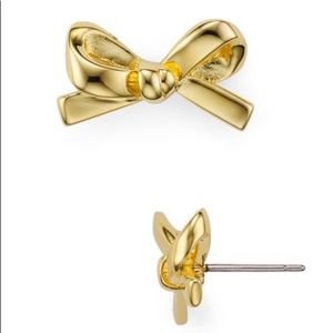 Kate Spade Gold Bow Earrings
